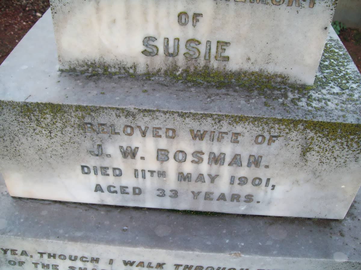 BOSMAN Susie -1901