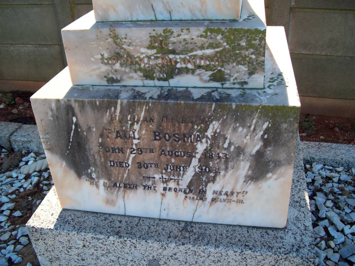 BOSMAN Paul 1843-190?
