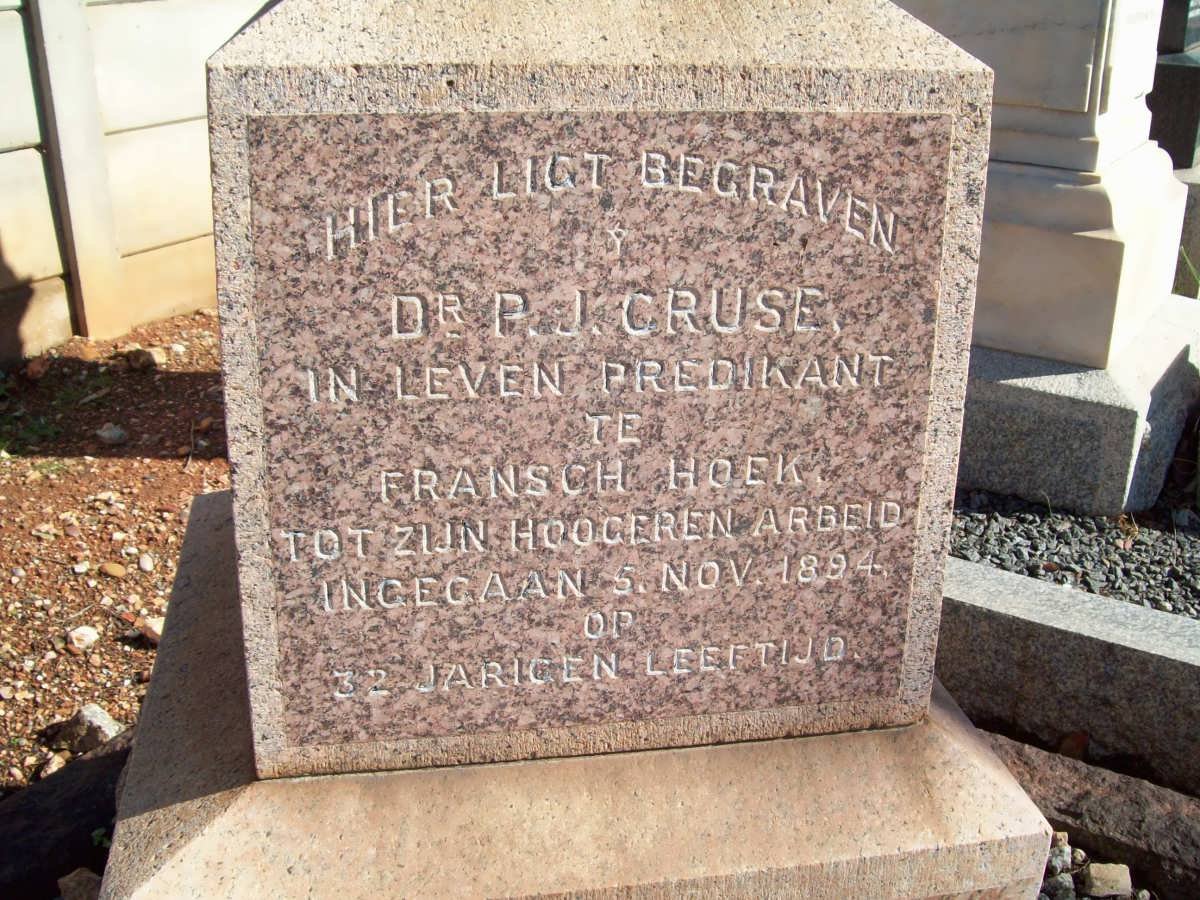 CRUSE P.J. -1894