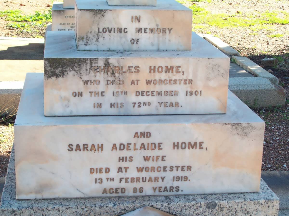 HOME Charles -1901 &amp; Sarah Adelaide -1919