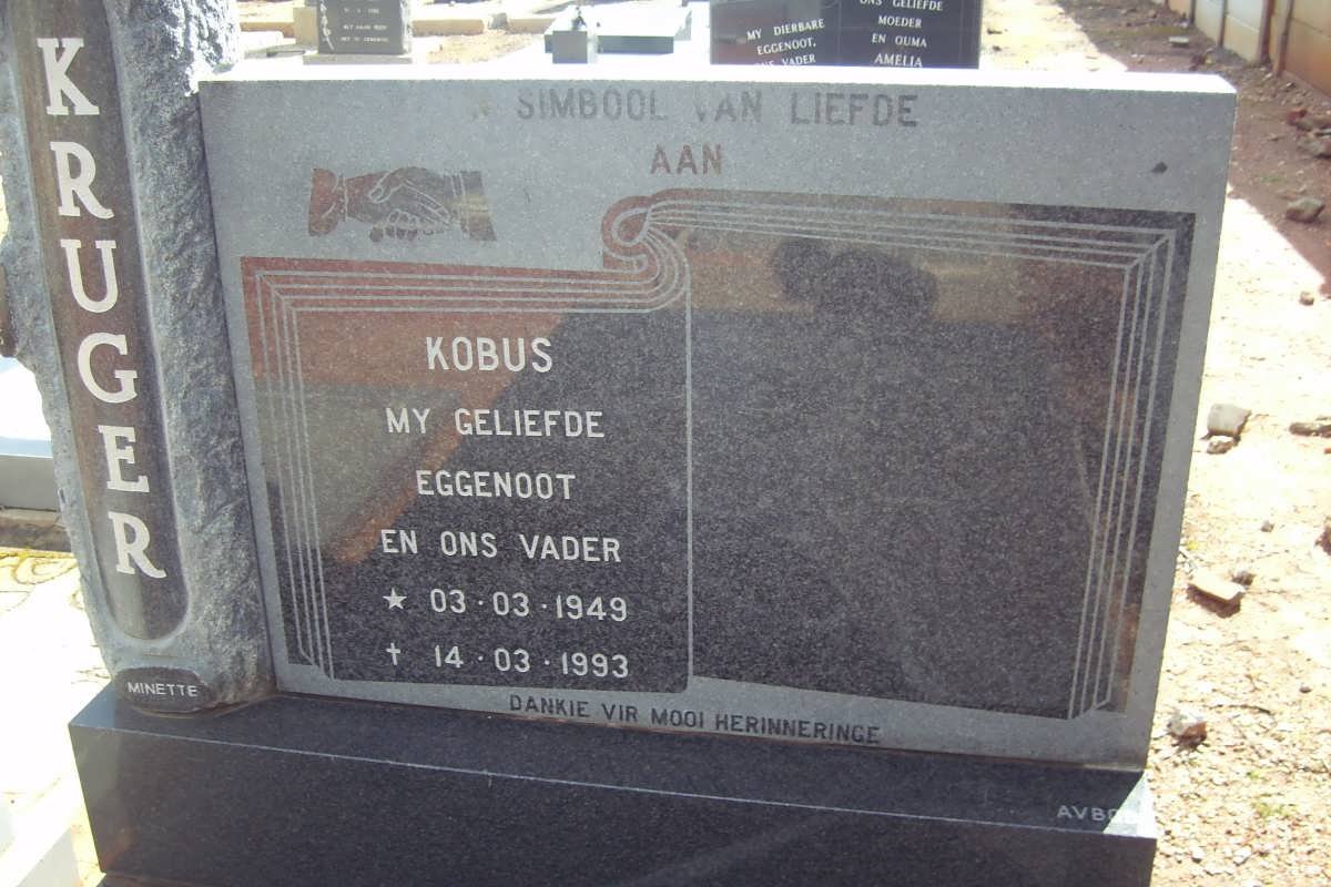 KRUGER Kobus 1949-1993