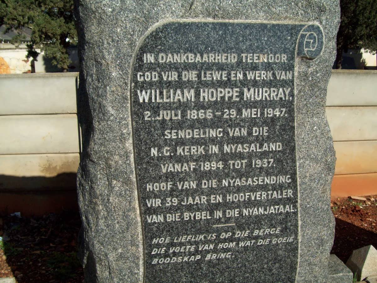 MURRAY William Hoppe 1866-1947