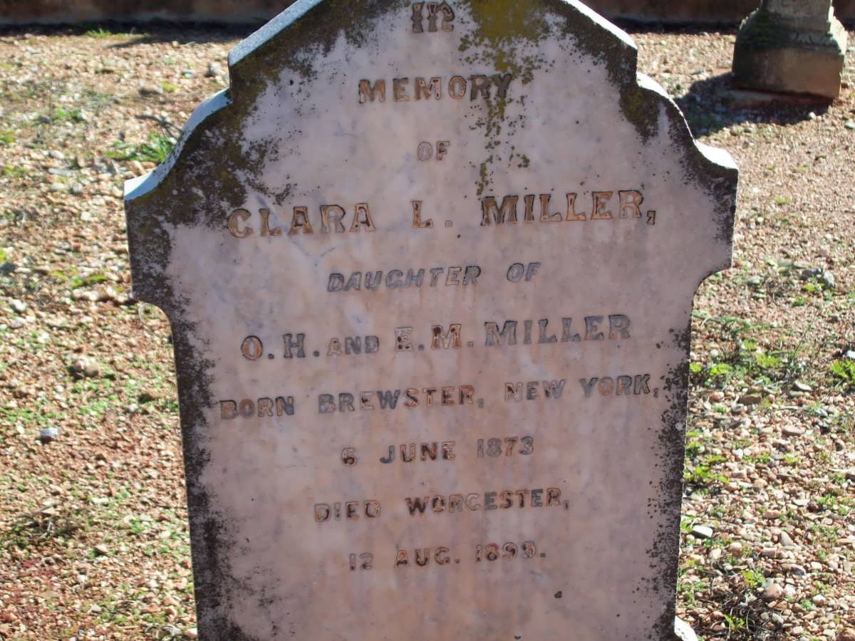 MILLER Clara L. 1873-1899