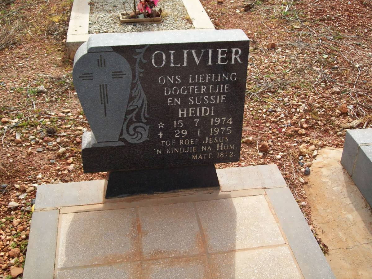 OLIVIER Heidi 1974-1975