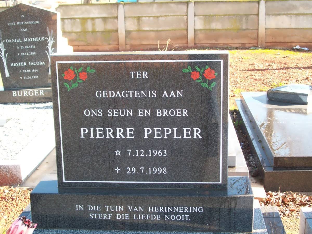 PEPLER Pierre 1963-1998