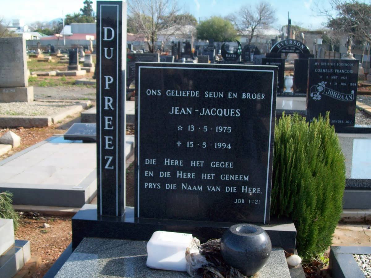 PREEZ Jean-Jacques, du 1975-1994