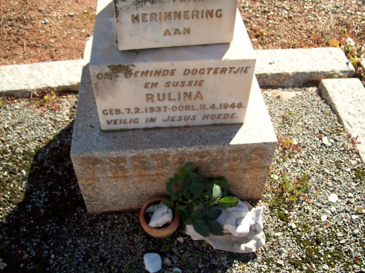 PRETORIUS Rulina 1937-1948