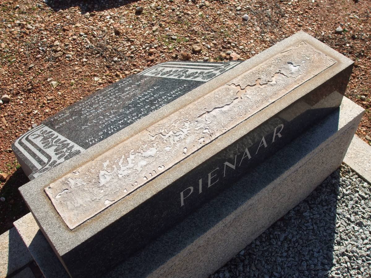 PIENAAR Anna Susanna Maria 1862-1920 :: PIENAAR Aletta Sophia 1867-1953