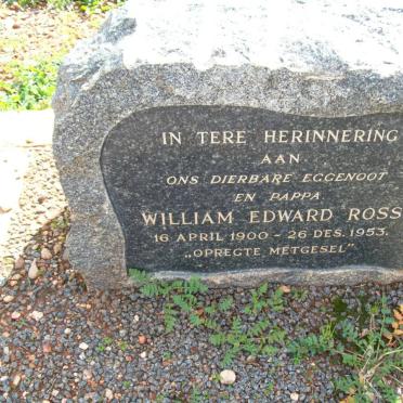 ROSS William Edward 1900-1953