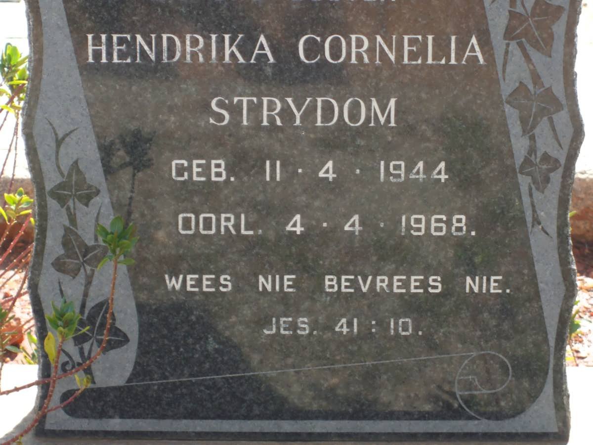STRYDOM Hendrika Cornelia 1944-1968