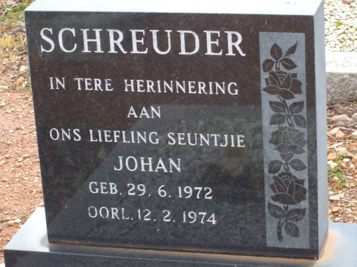 SCHREUDER Johan 1972-1974