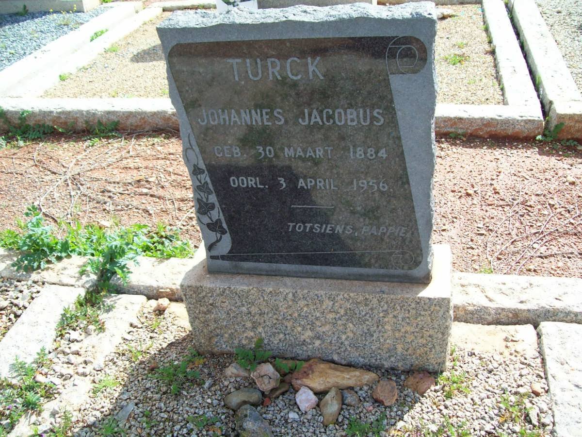 TURCK Johannes Jacobus 1884-1956