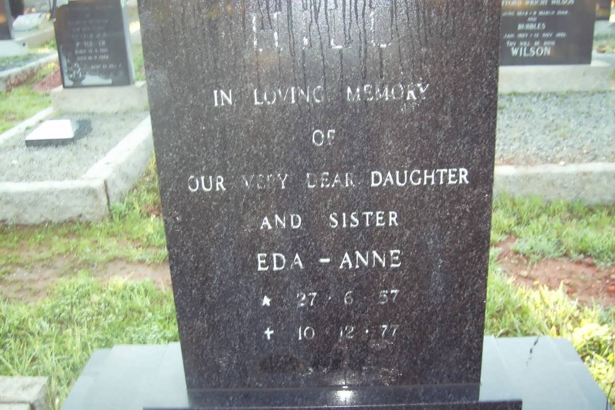 HILL Eda-Anne 1957-1977
