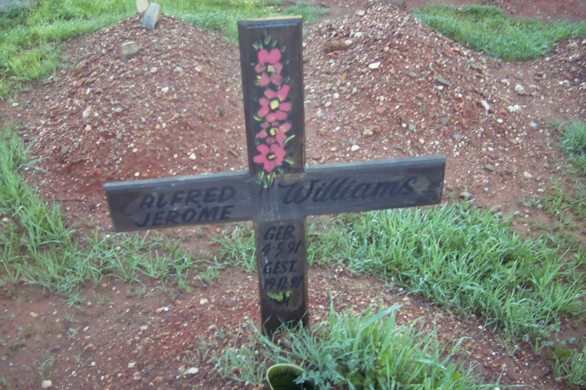 WILLIAMS Alfred Jerome 1991-1997