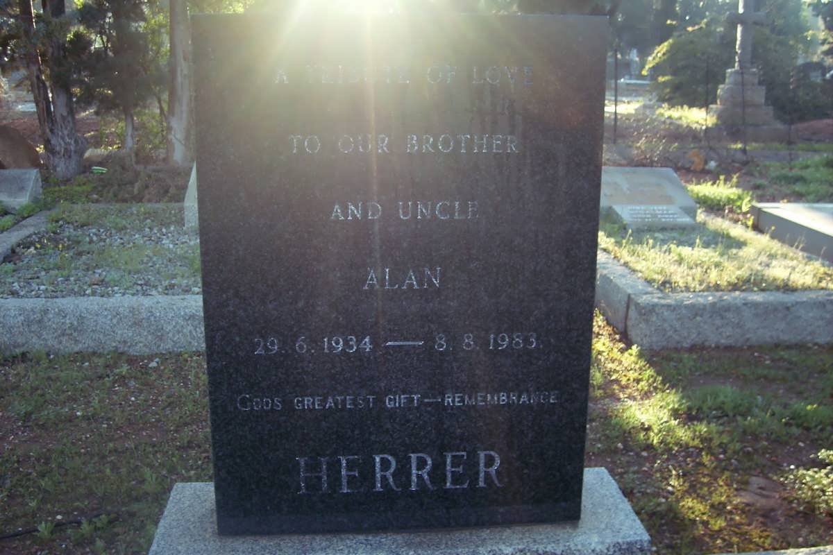 HERRER Alan 1934-1983