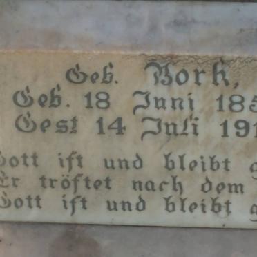 FOCKS Herman 1856-1934 &amp; ? BORK 1856-1915