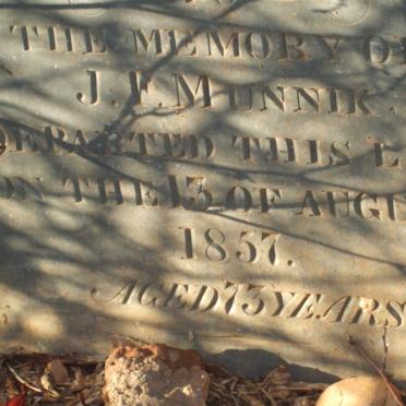 MUNNIK J.F. -1857