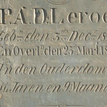 LEROEX P.A.D. 1840-1855