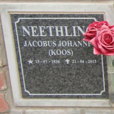 NEETHLING Jacobus Johannes 1936-2015