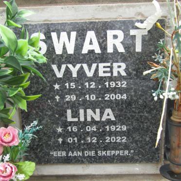 SWART Vyver 1932-2004 & Lina 1929-2022