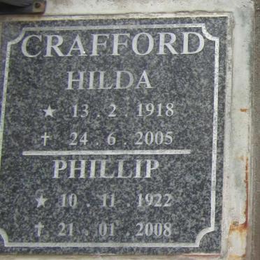 CRAFFORD Phillip 1922-2008 & Hilda 1918-2005