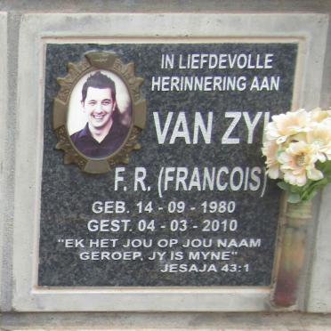 ZYL F.R., van 1980-2010