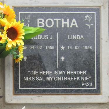 BOTHA ?cobus J. 1955- & Linda 1958-