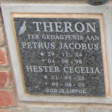 THERON Petrus Jacobus 1924-1998 & Hester Cecelia 1926-2005
