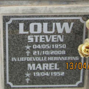 LOUW Steven 1950-2008 & Marel 1952-