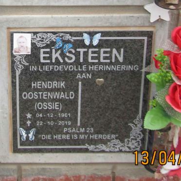 EKSTEEN Hendrik Oostenwald 1961-2019