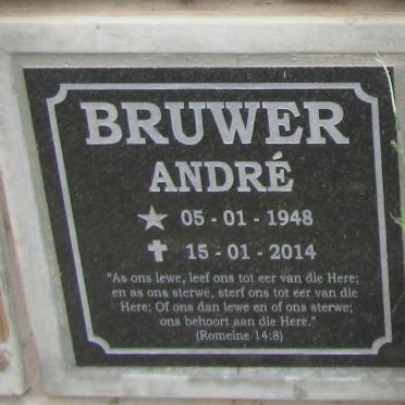 BRUWER Andre 1948-2014