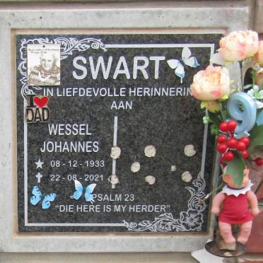 SWART Wessel Johannes 1933-2021