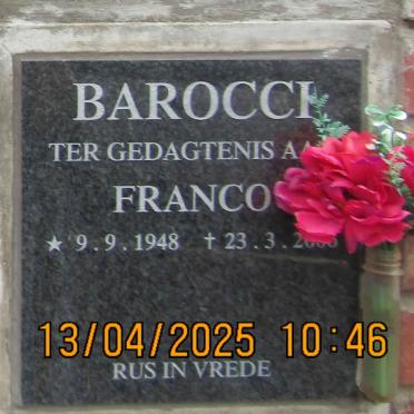 BAROCCI Franco 1948-200?
