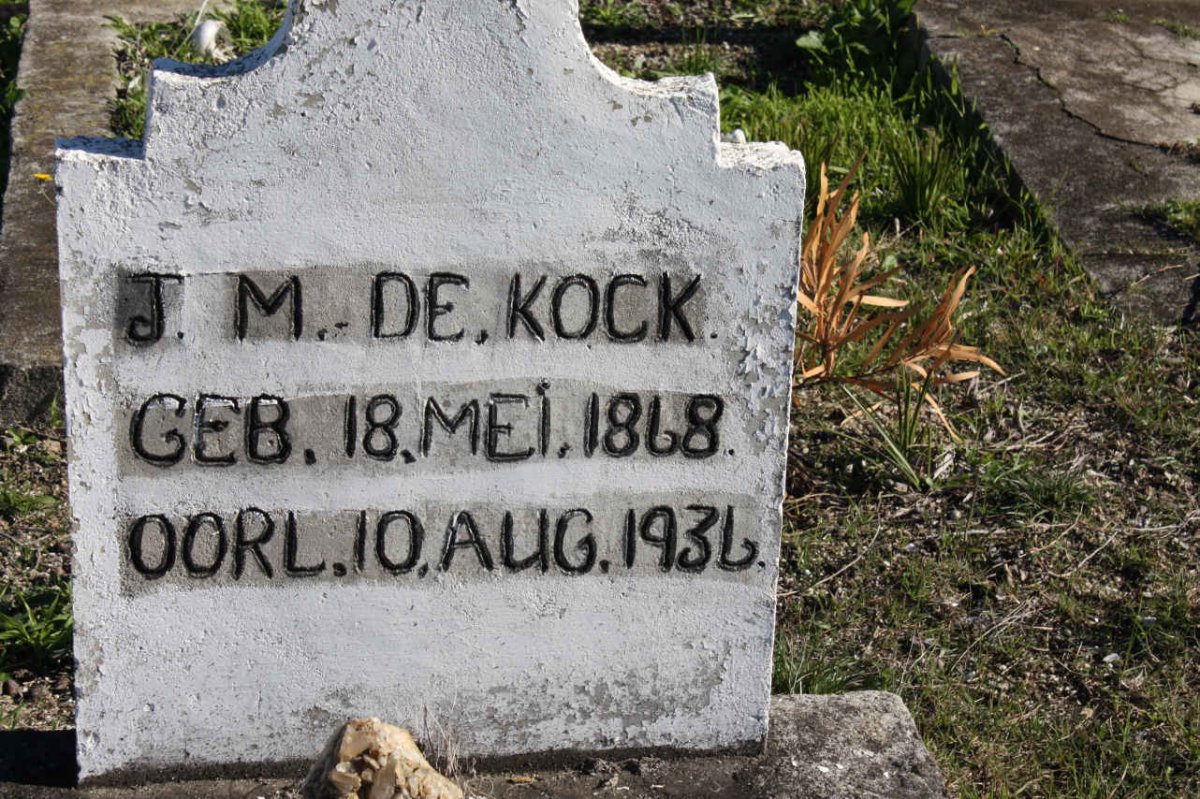 KOCK J.M., de 1868-1936