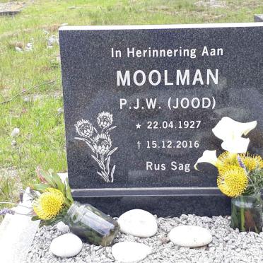 MOOLMAN P.J.W. 1927-2016