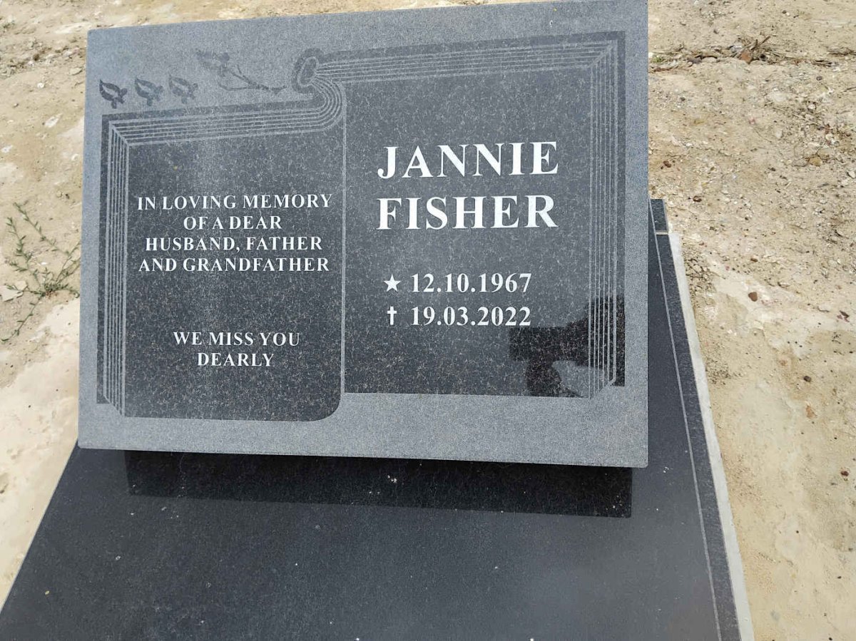 FISHER Jannie 1967-2022
