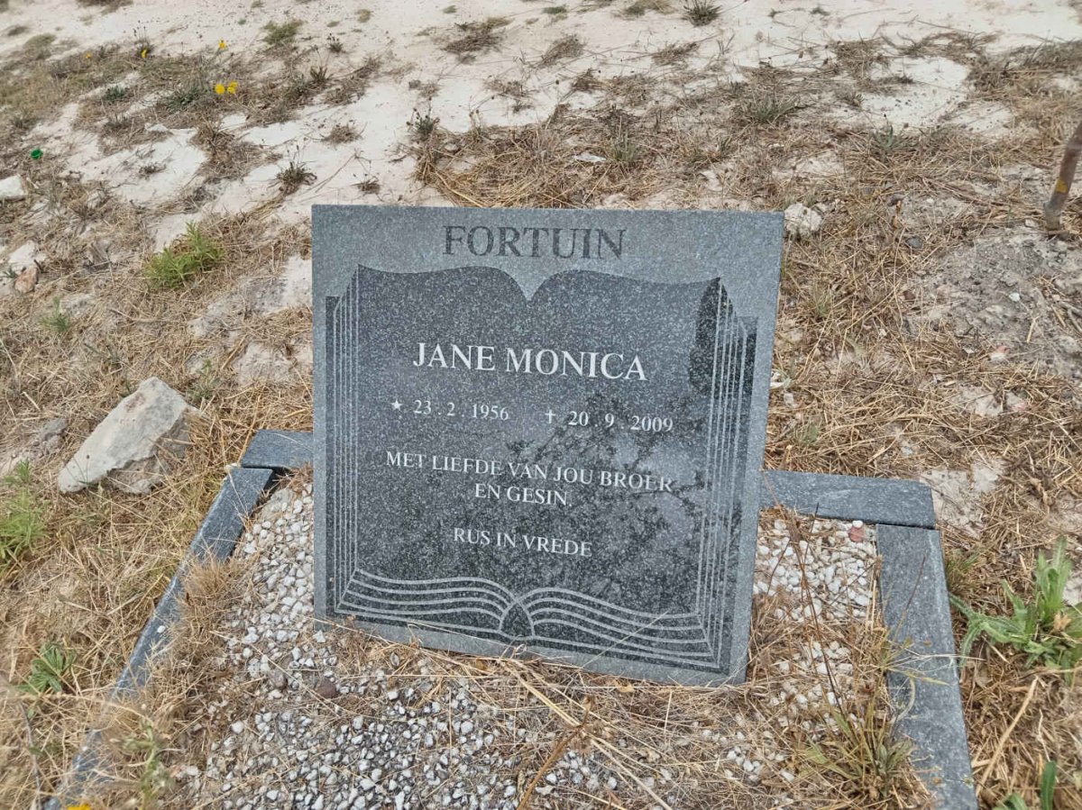 FORTUIN Jane Monica 1956-2009