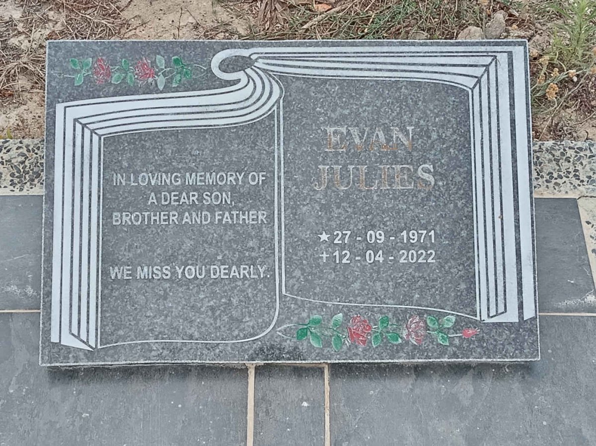 JULIES Evan 1971-2022
