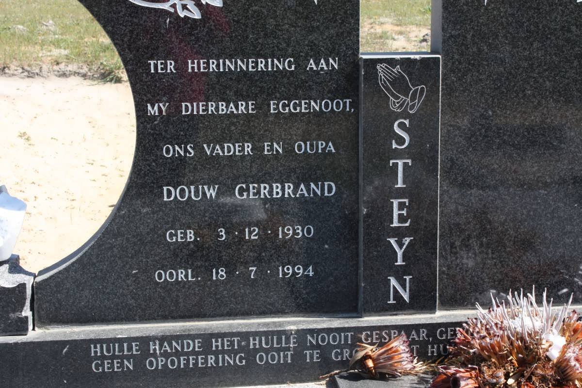STEYN Douw Gerbrand 1930-1994