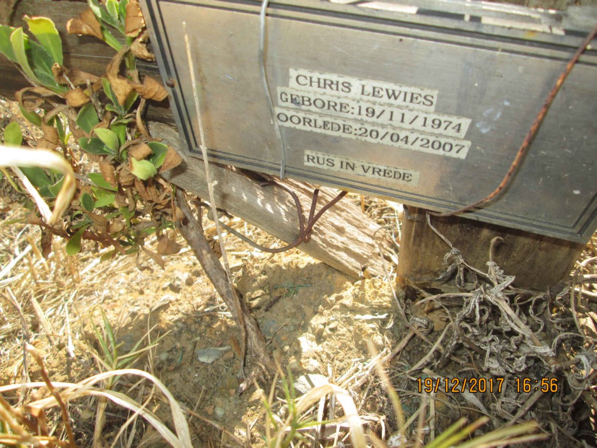 LEWIES Chris 1974-2007