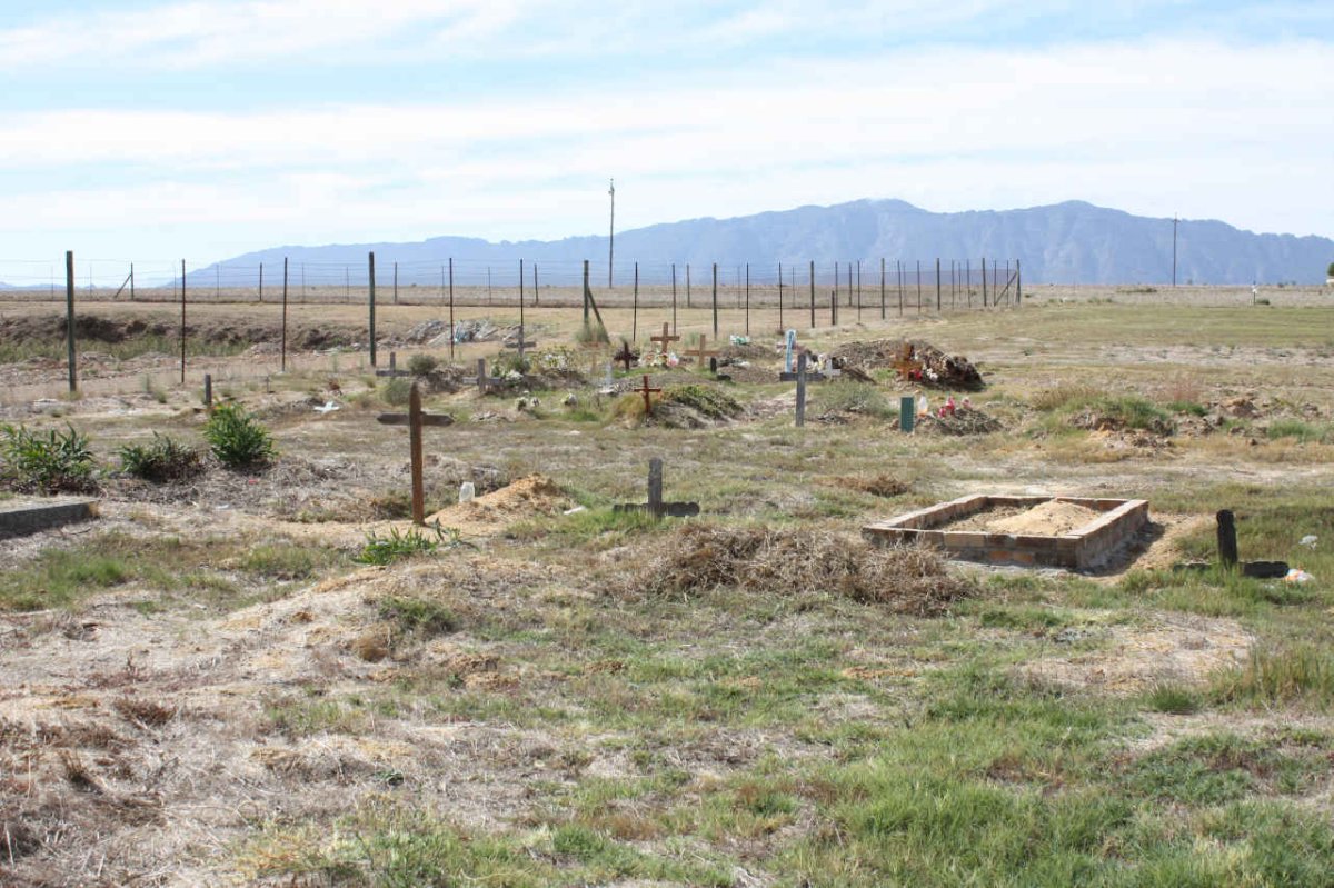 2. Overview of graves at the Hermon Main Cemetery