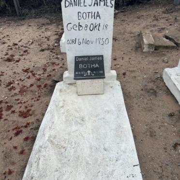 BOTHA Daniel James 1872-1950