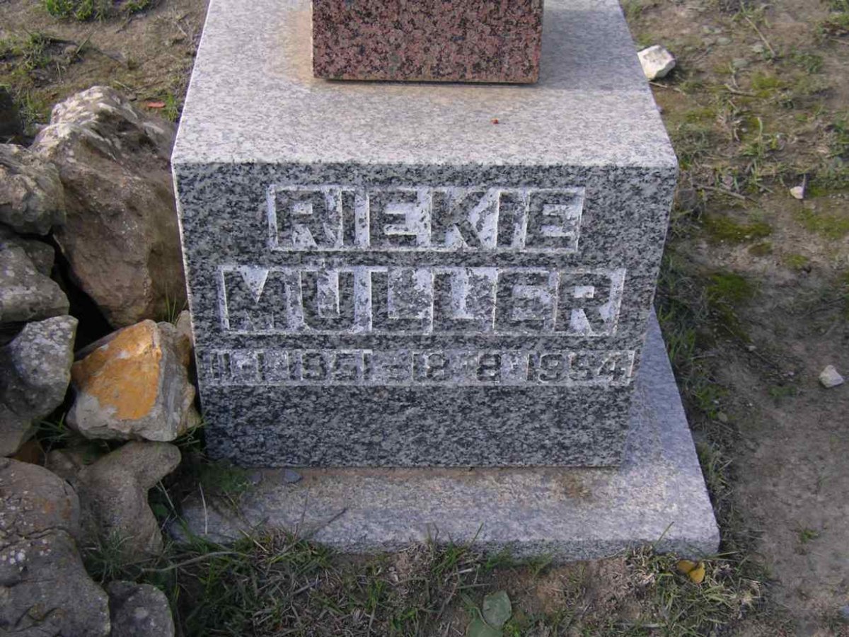 MULLER Riekie 1951-1994
