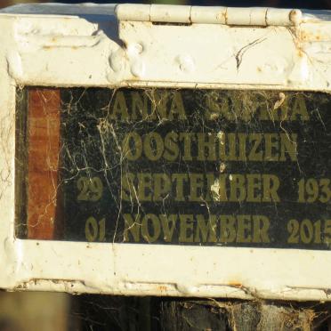 OOSTHUIZEN Anna Sophia 1935-2015