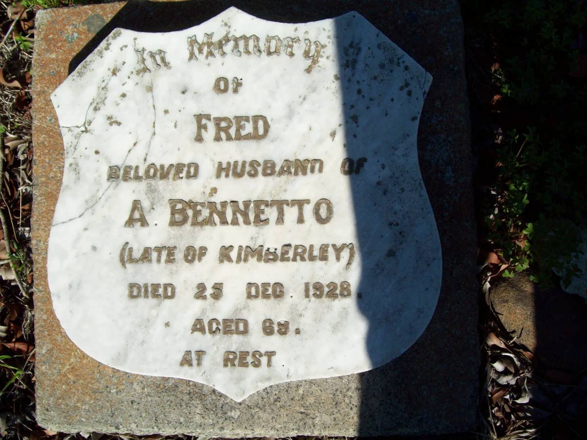 BENNETTO Fred -1928