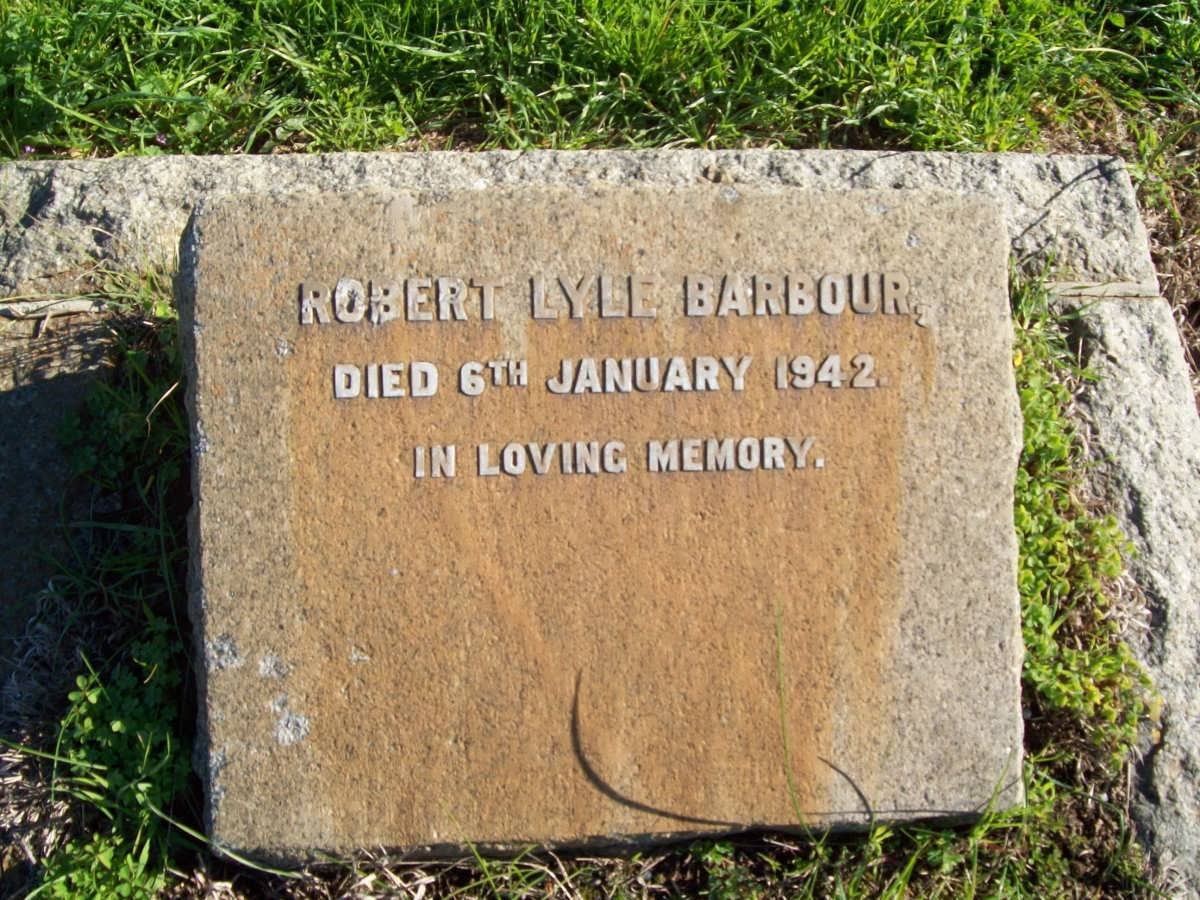 BARBOUR Robert Lyle -1942