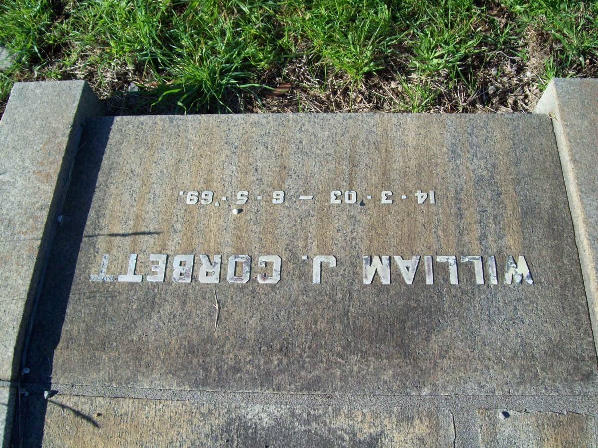 CORBETT William J. 1903-1969