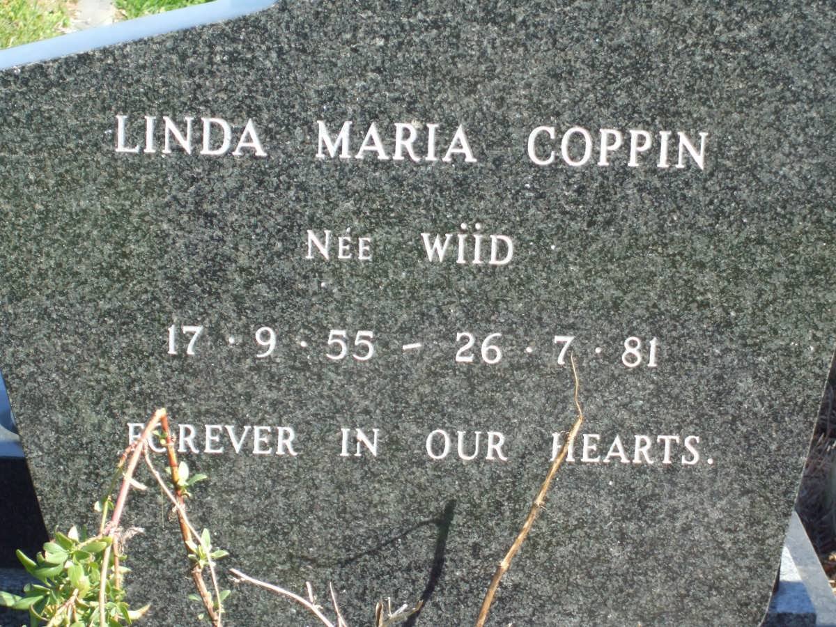 COPPIN Linda Maria nee WIID 1955-1981