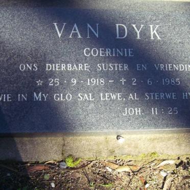 DYK Coerine, van 1918-1985