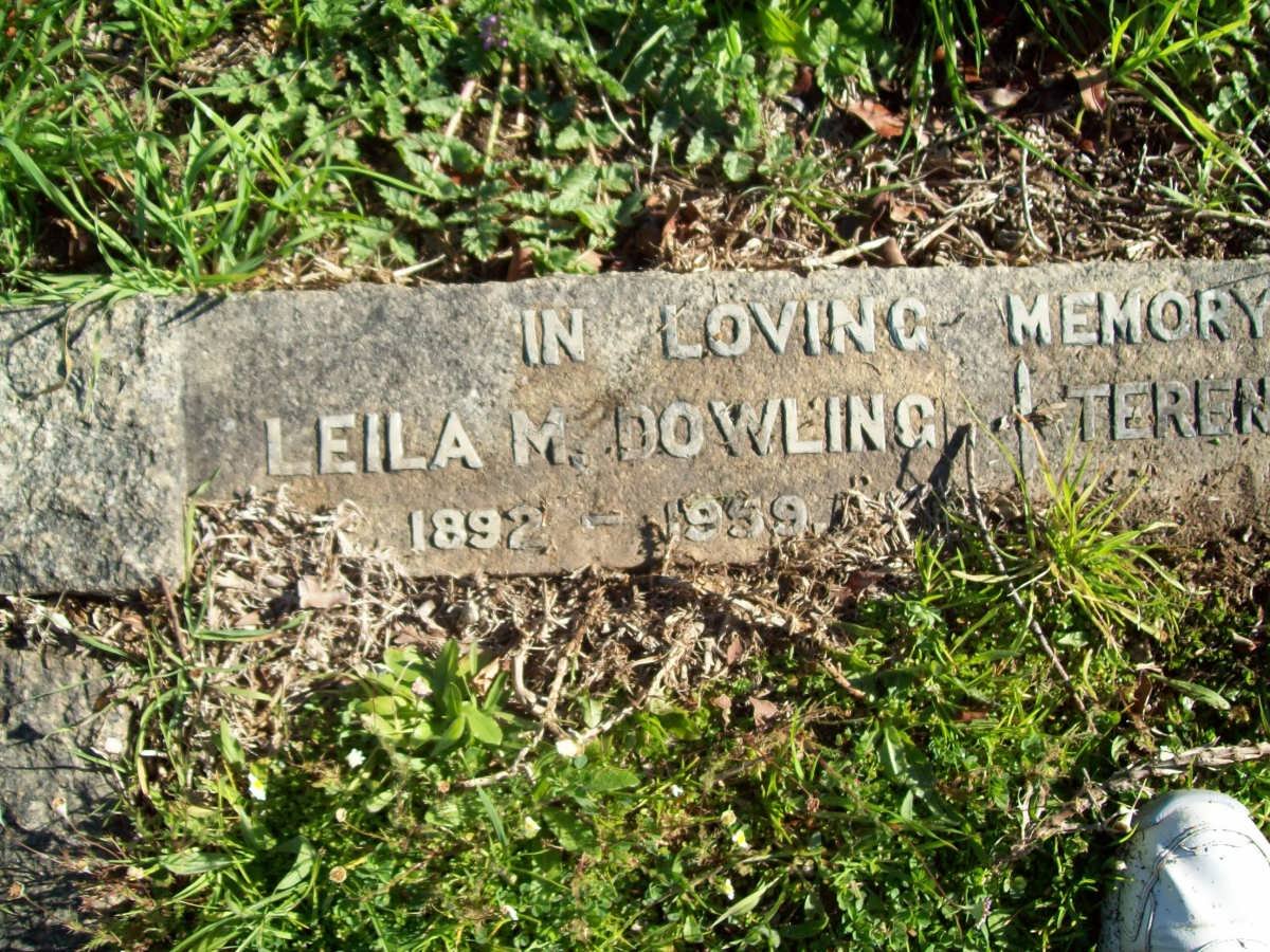 DOWLING Leila M. 1892-1959